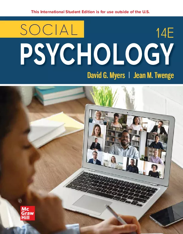 SOCIAL PSYCHOLOGY