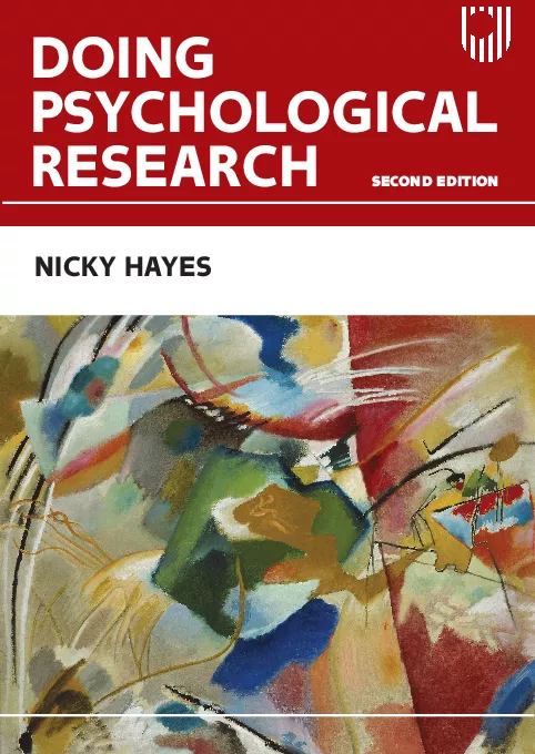 DOING PSYCHOLOGICAL RESEARCH (2nd Edition)