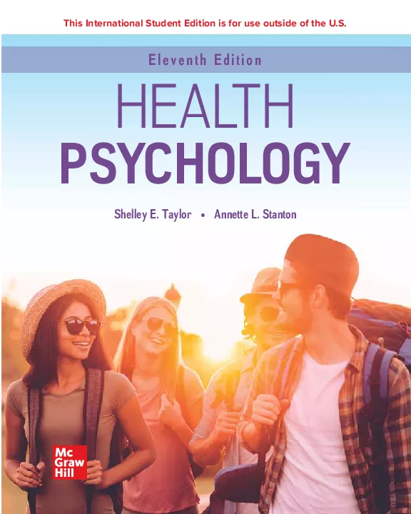 HEALTH PSYCHOLOGY 11E