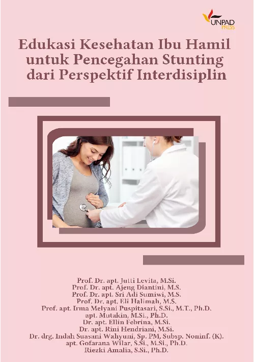 Edukasi kesehatan ibu hamil untuk pencegahan stunting dari perspektif interdisiplin