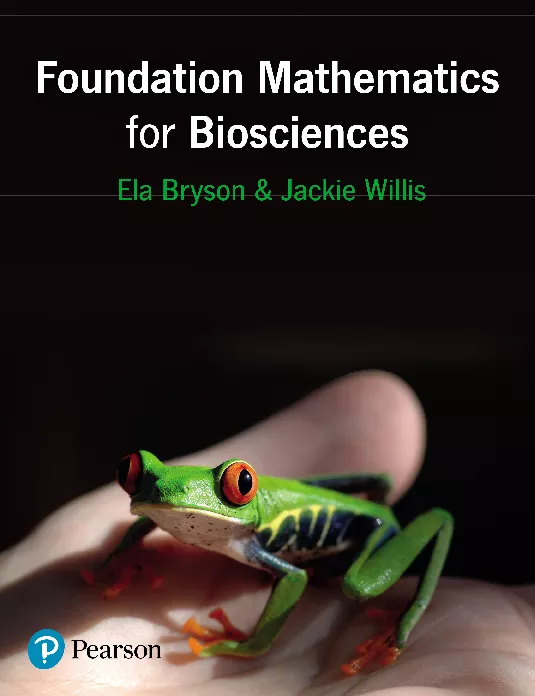 Foundation Mathematics for Biosciences (International eBook)