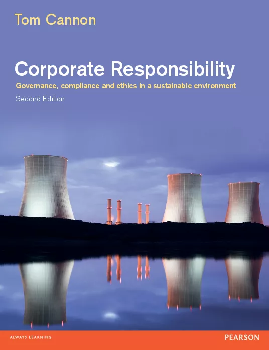 Corporate Responsibility : Governance, Compliance and Ethics in a Sustainable Environment (2nd Edition)