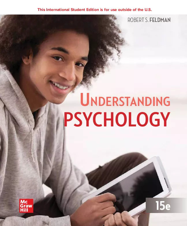 UNDERSTANDING PSYCHOLOGY 15E