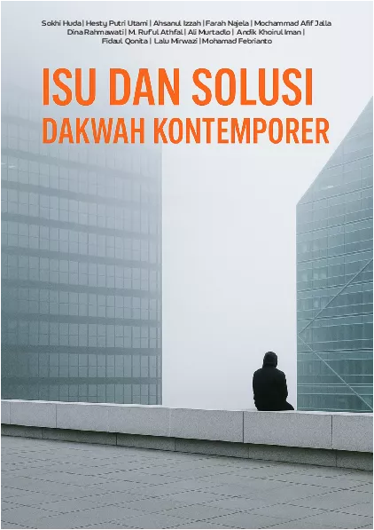 Isu Dan Solusi Dakwah Kontemporer
