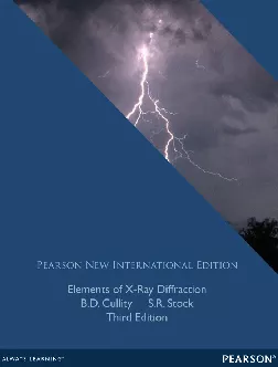 Elements of X-ray Diffraction (3rd Edition)