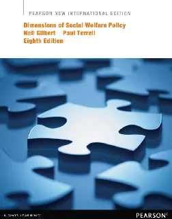 Dimensions of Social Welfare Policy, Pearson New International Edition (International eBook)