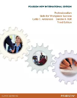 Professionalism, Pearson New International Edition (3rd Edition)