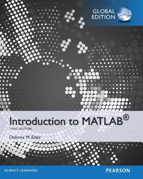 Introduction to MATLAB, Global Edition (3rd Edititon)