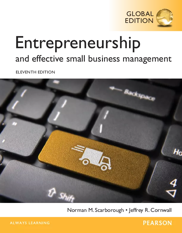 Entrepreneurship and Effective Small Business Management, Global Edition (11th Edition)
