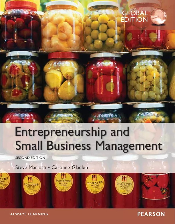 Entrepreneurship and Small Business Management, Global Edition (2nd Edition)