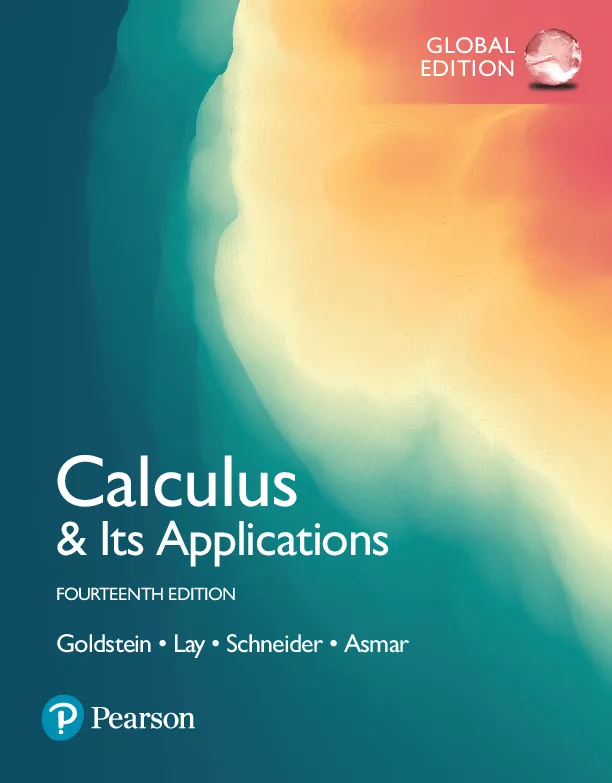 Calculus & Its Applications, Global Edition (14th edition)