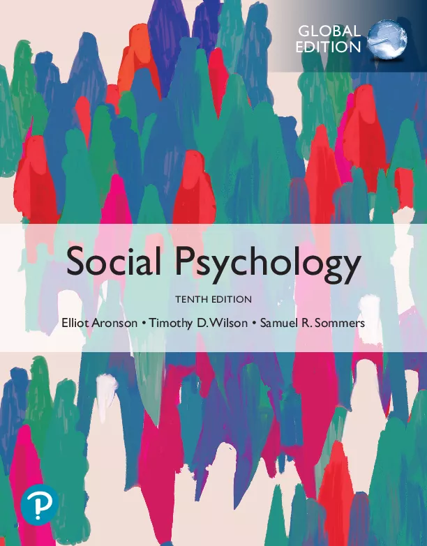 Social Psychology, Global Edition (10th Edition)