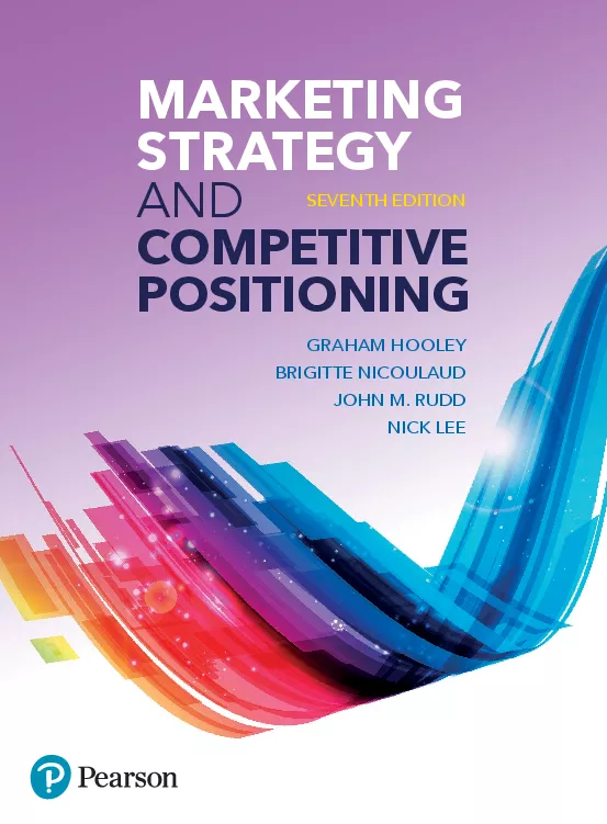 Marketing Strategy and Competitive Positioning (eBook)