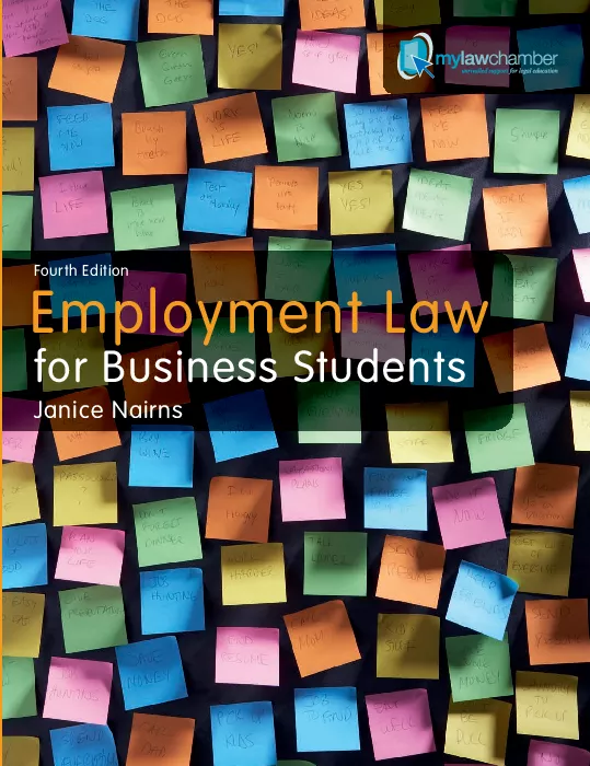 Employment Law for Business Students: Uk Edition (4th Edition)