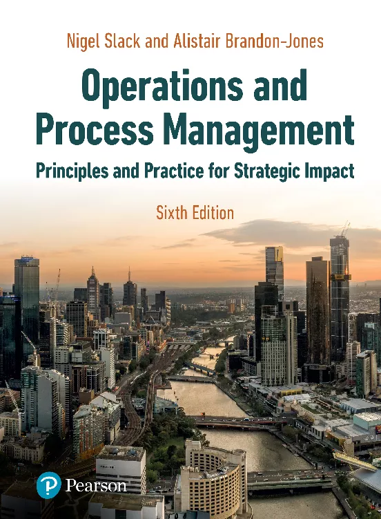 Operations and Process Management (6th Edition)