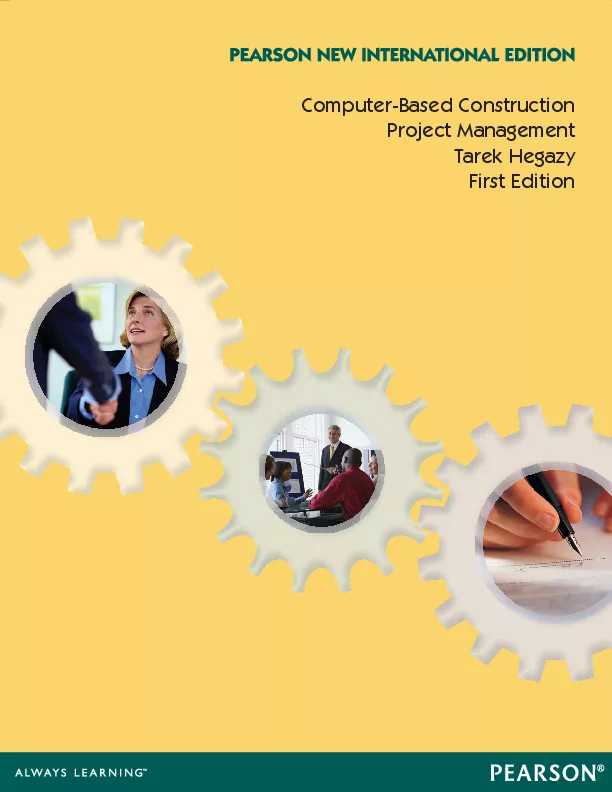 Computer-Based Construction Project Management, Pearson New International Edition (International eBook)
