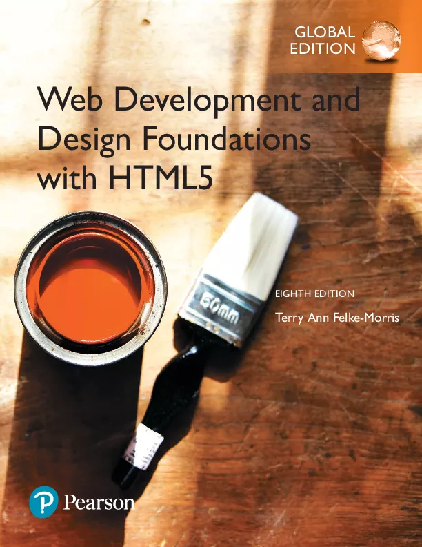Web Development and Design Foundations with HTML5, Global Edition (8th Edition)