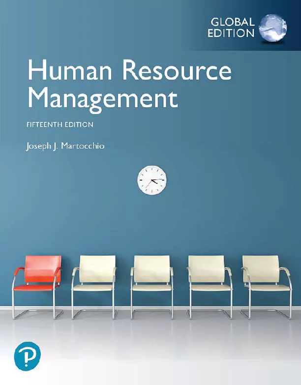 Human Resource Management, Global Edition (15th edition)