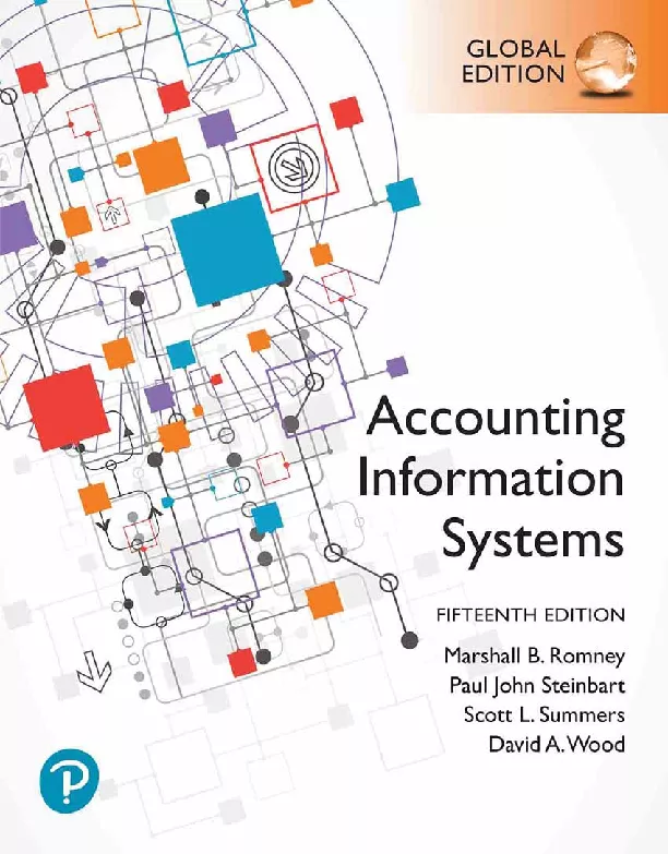 Accounting Information Systems, Global Edition (15th Edition)