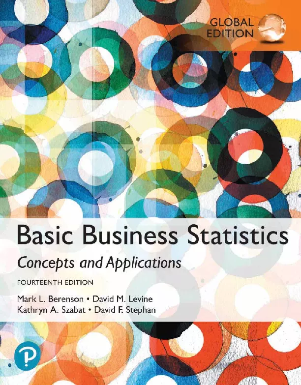Basic Business Statistics, Global Edition (14th Edition)