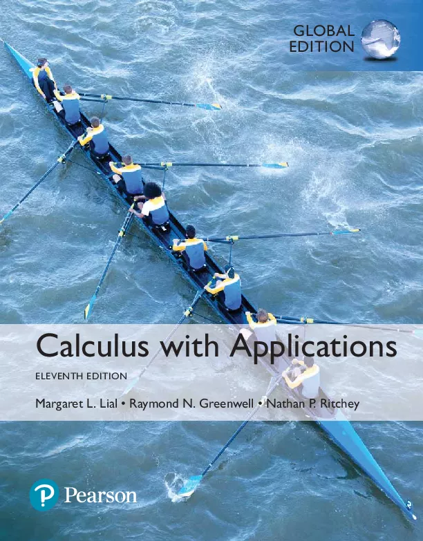Calculus with Applications, Global Edition (11th Edition)