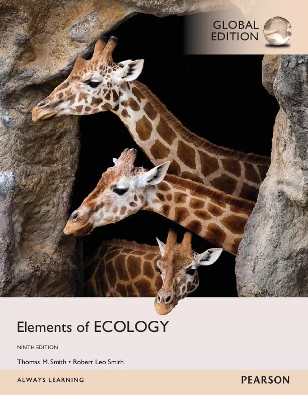 Elements of Ecology, Global Edition (9th Edition)