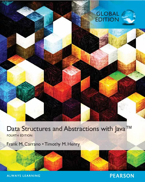 Data Structures and Abstractions with Java, Global Edition (4th Edition)