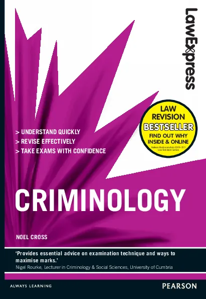 Law Express: Criminology