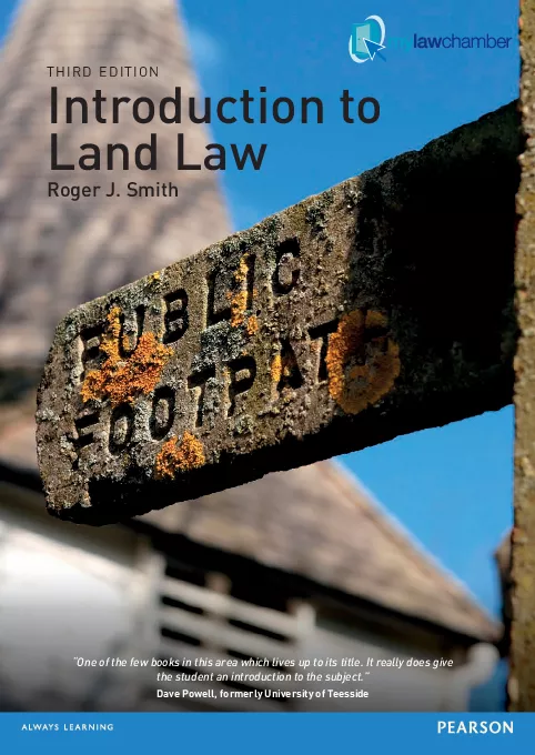 Introduction to Land Law (3rd edition)