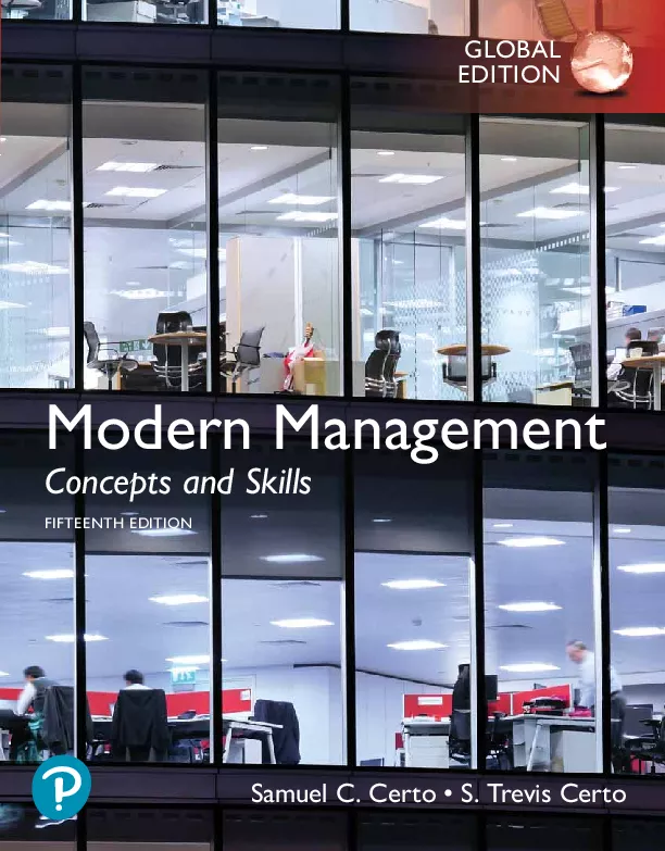 Modern Management: Concepts and Skills, Global Edition (15th Edition)