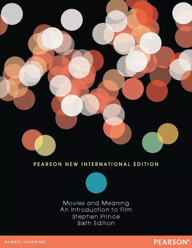 Movies and Meaning, Pearson New International Edition (6th Edition)