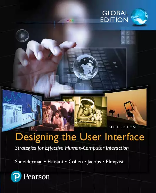 Designing the User Interface: Strategies for Effective Human-Computer Interaction (6th Edition)