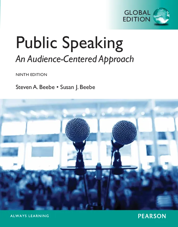 Public Speaking: An Audience-Centered Approach, Global Edition (9th Edition)