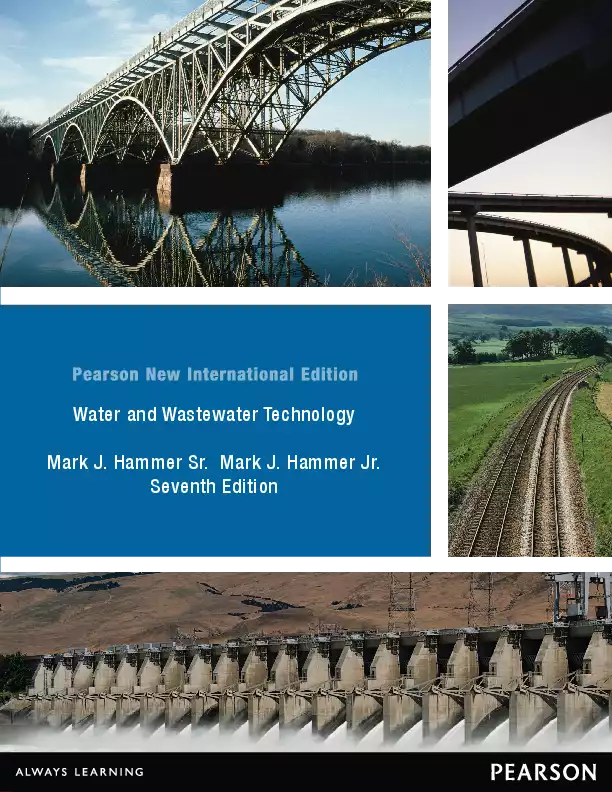 Water and Wastewater Technology, Pearson New International Edition (7th Edition)