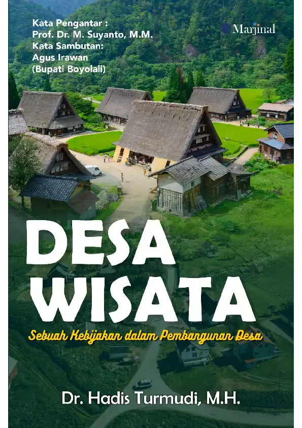 DESA WISATA Sebuah Kebijakan dalam Pembangunan Desa