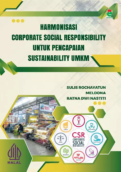 Harmonisasi corporate social responsibility untuk pencapaian sustainability UMKM