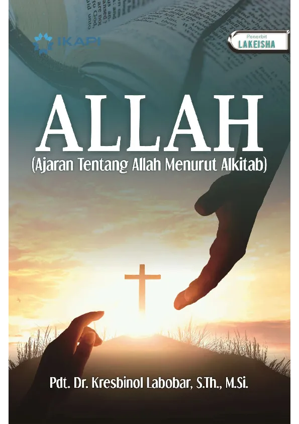 ALLAH (Ajaran Tentang Allah Menurut Alkitab)