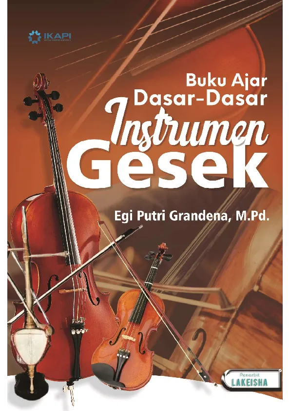 BUKU AJAR DASAR-DASAR INSTRUMEN GESEK