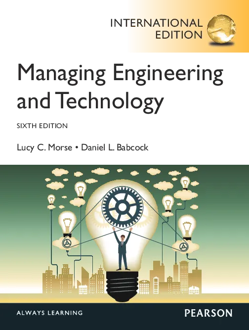 Managing Engineering and Technology, International Edition (International eBook)