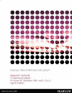 Research Methods, Pearson New International Edition (International eBook)