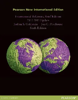 International Relations, Brief Pearson New International Edition, (2012-2013 Update) (International eBook)