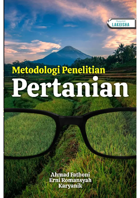 Metodologi Penelitian Pertanian