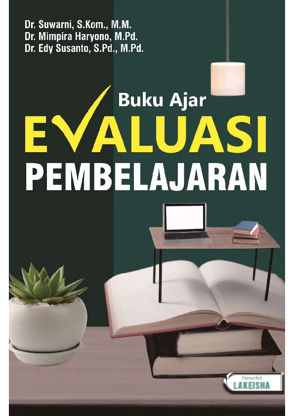 BUKU AJAR EVALUASI PEMBELAJARAN