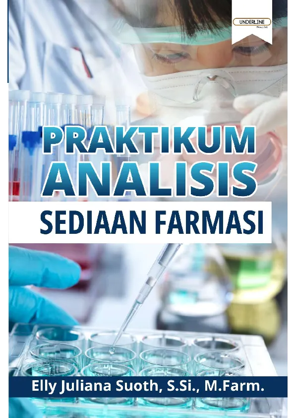 PRAKTIKUM ANALISIS SEDIAAN FARMASI