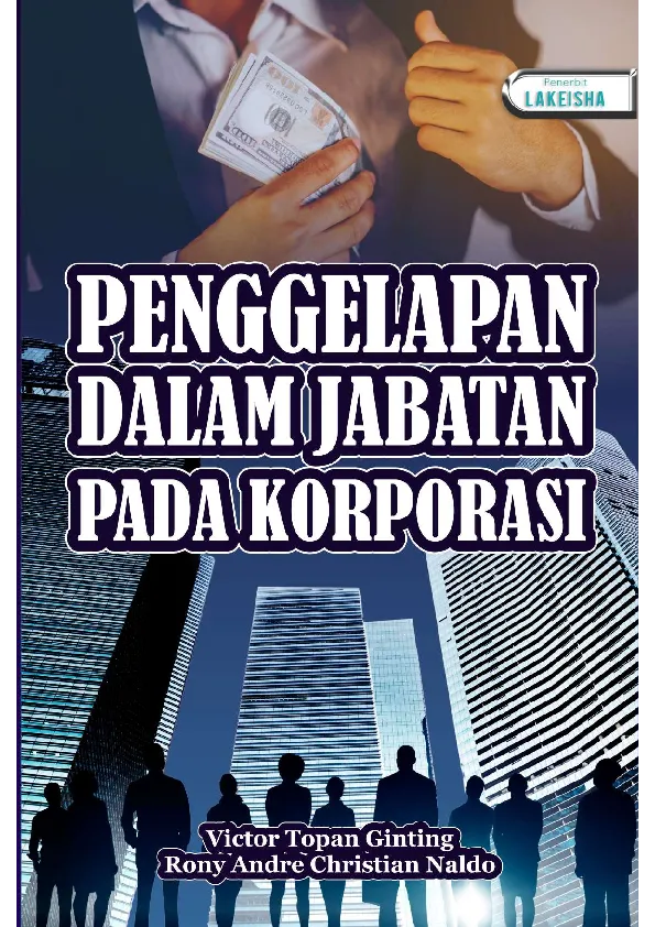 PENGGELAPAN DALAM JABATAN PADA KORPORASI