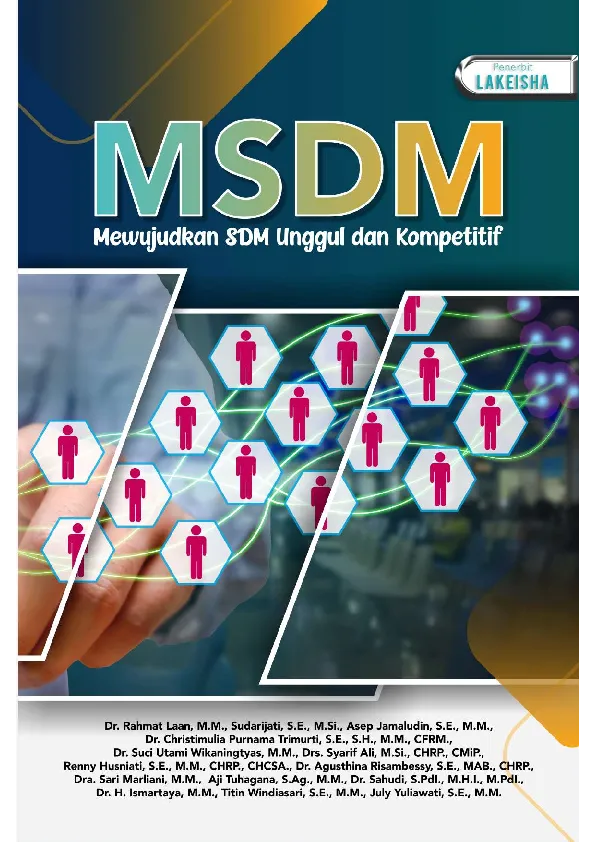 MSDM Mewujudkan SDM Unggul dan Kompetitif