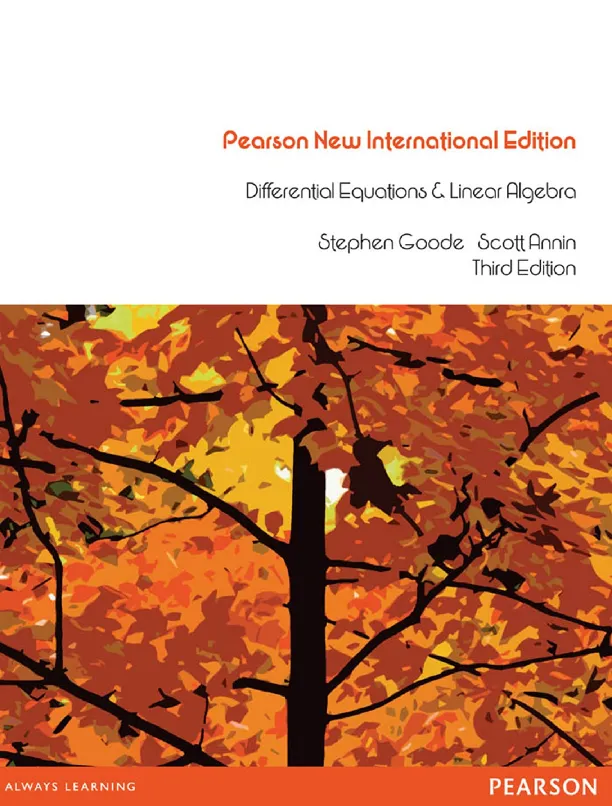 Differential Equations and Linear Algebra, Pearson New International Edition