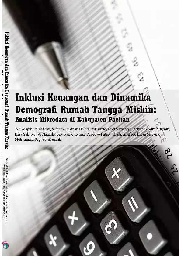 Inklusi Keuangan dan Dinamika Demografi Rumah Tangga Miskin: Analisis Mikrodata di Kabupaten Pacitan