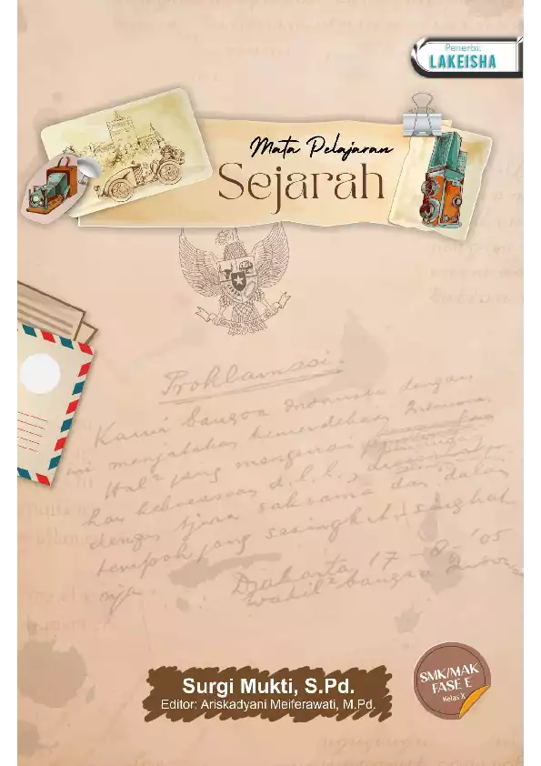 MATA PELAJARAN SEJARAH FASE E KELAS X