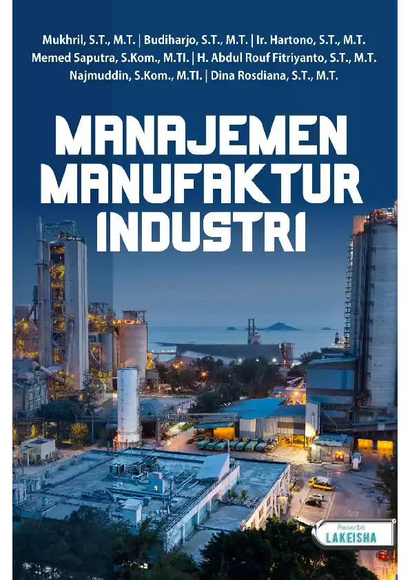 MANAJEMEN MANUFAKTUR INDUSTRI